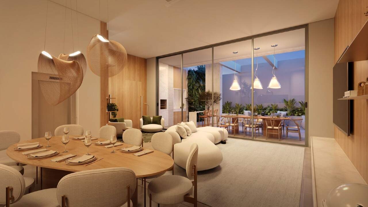 Apartamento de alto padrão com 2 suítes e 111,47 m² e 2 vagas de garagem no Bigorrilho