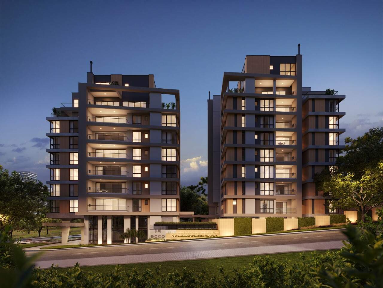 Cobertura de alto padrão com 3 dormitórios e 152,99 m² privativos no Ecoville miniatura 4