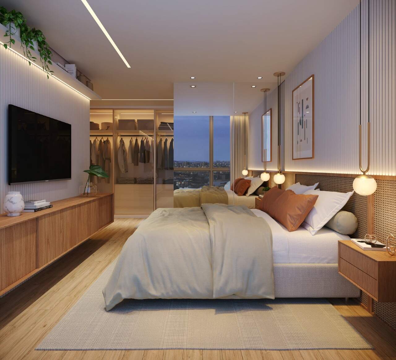 Apartamento Garden de alto padrão com 3 suítes e 203,02 m² privativos no Ecoville miniatura 11