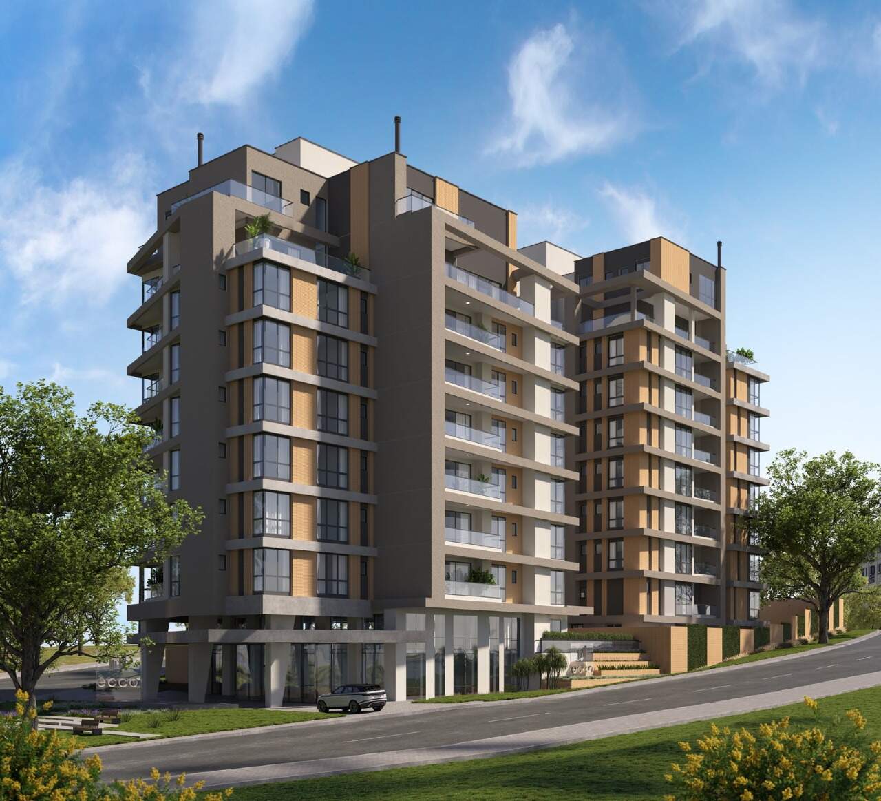 Apartamento de alto padrão com 3 dormitórios e 109,98 m² privativos no Ecoville miniatura 4