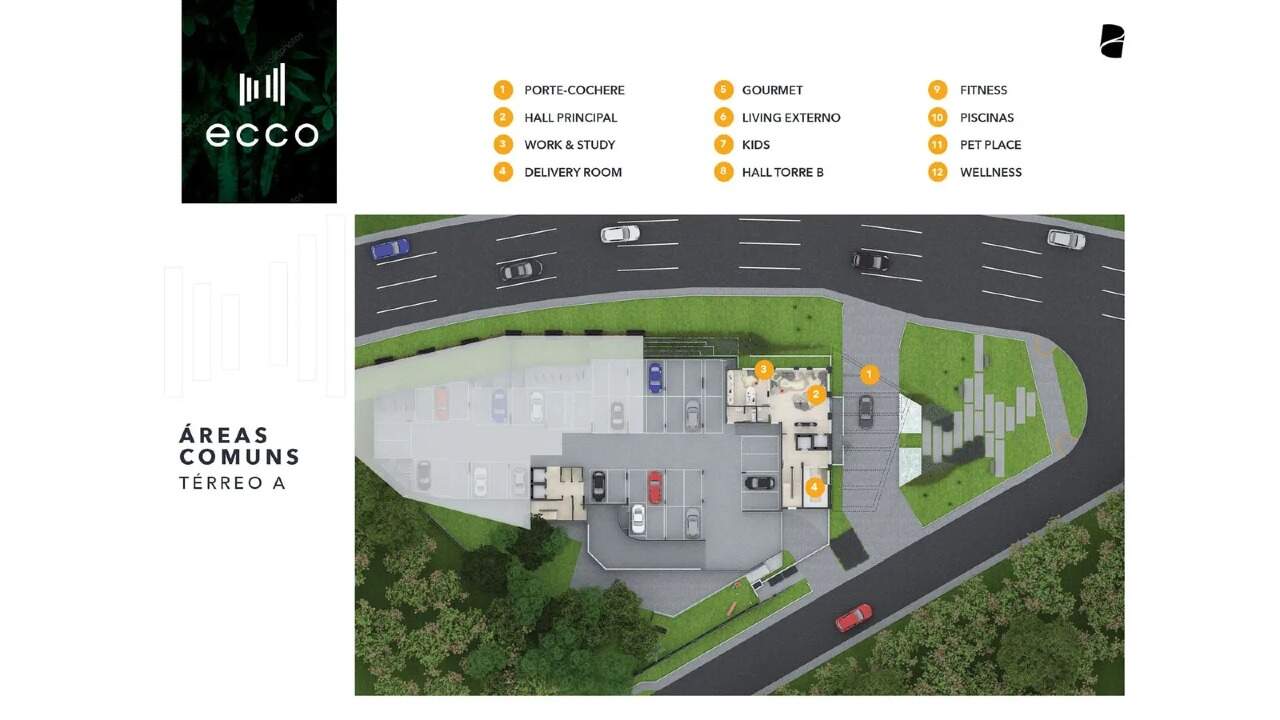 Apartamento de alto padrão com 3 dormitórios e 109,98 m² privativos no Ecoville miniatura 23