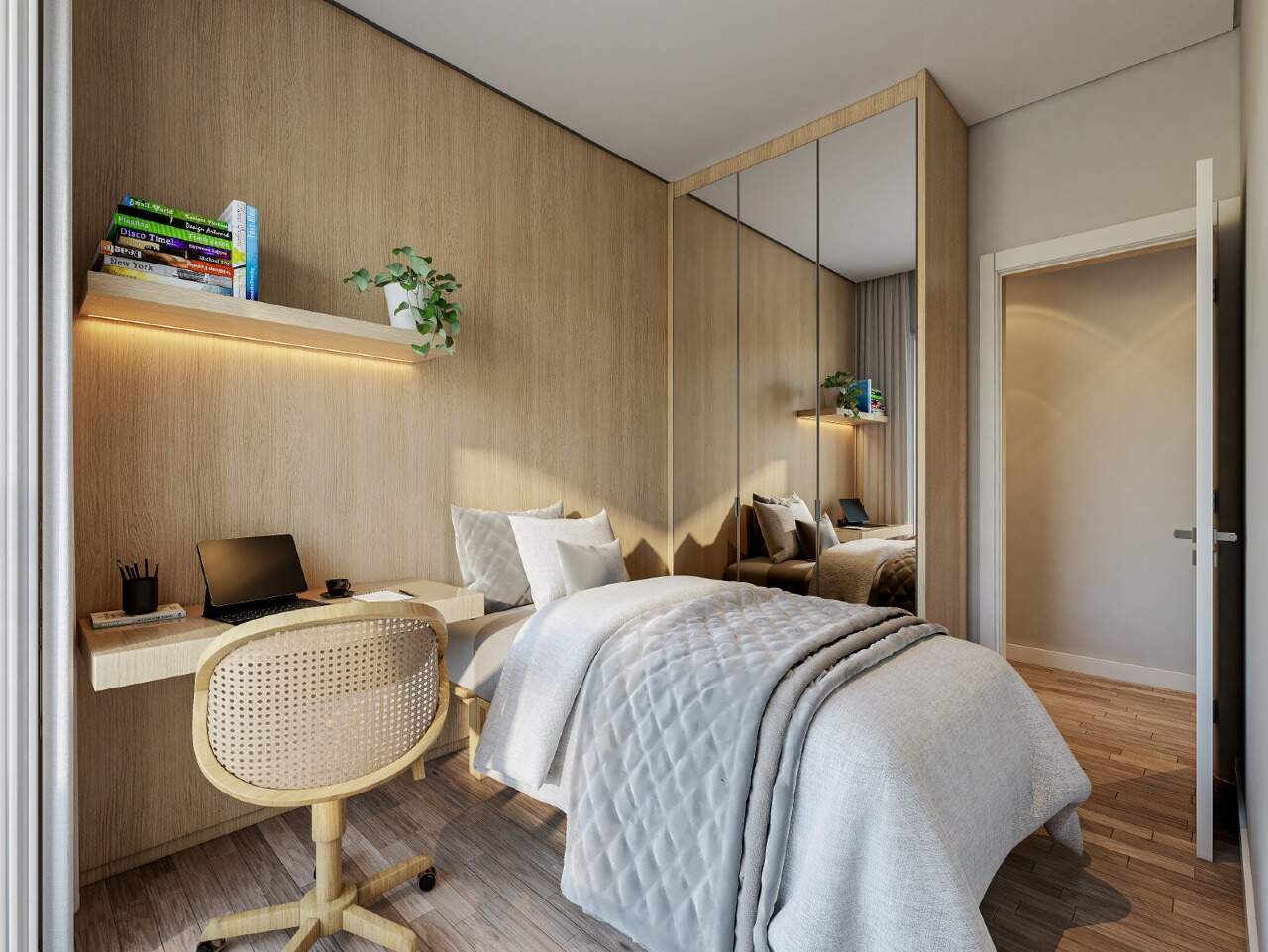 Garden Duplex com 3 suítes e 242,78 m² privativos no El Arte Moradas Concepto miniatura 14