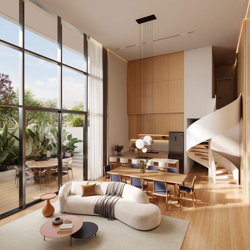 Apartamento Garden com 225,23 m² privativos e 3 suítes no Mytá