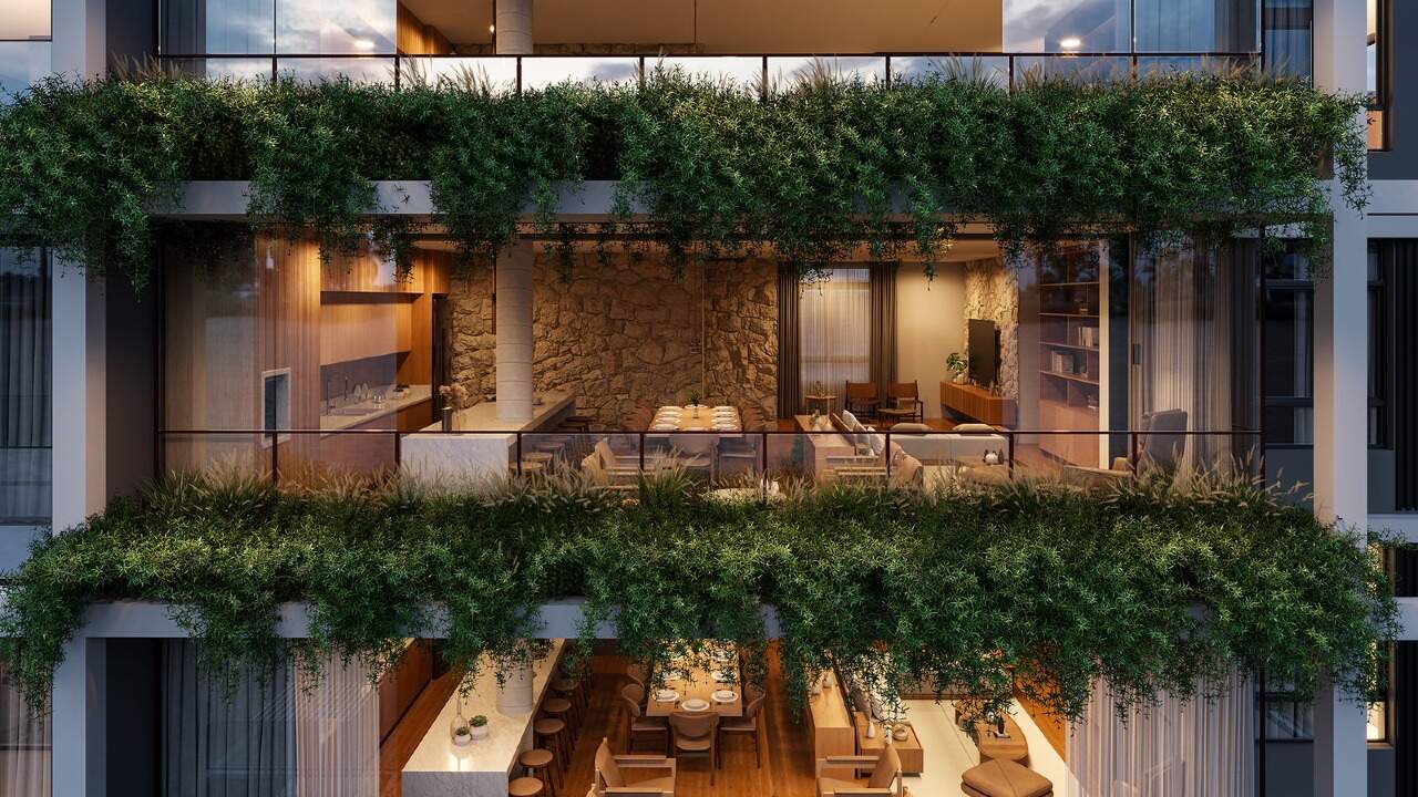 Apartamento Garden com 225,23 m² privativos e 3 suítes no Mytá miniatura 3