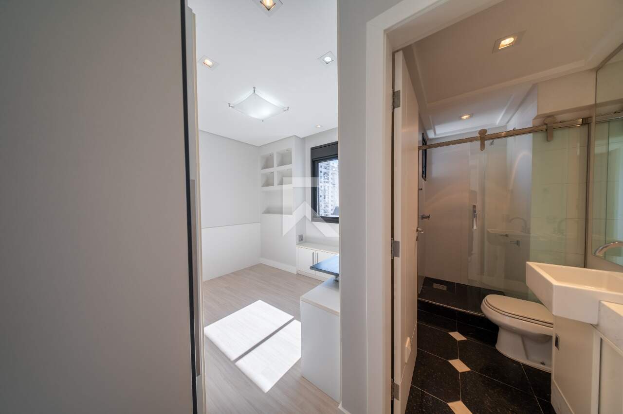 Apartamento com vista livre, 3 suítes e 2 vagas para locação, 151 m² - Bigorrilho - Curitiba/PR miniatura 16
