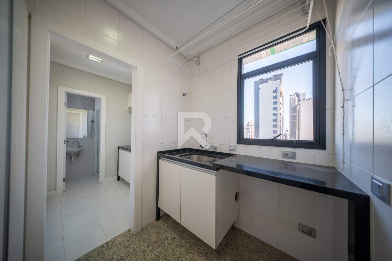 Apartamento com vista livre, 3 suítes e 2 vagas para locação, 151 m² - Bigorrilho - Curitiba/PR miniatura 24