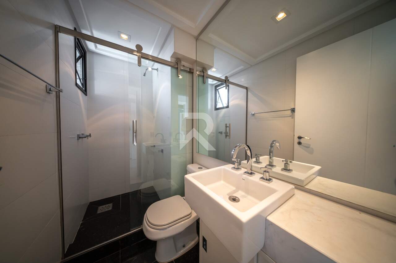 Apartamento com vista livre, 3 suítes e 2 vagas para locação, 151 m² - Bigorrilho - Curitiba/PR miniatura 12