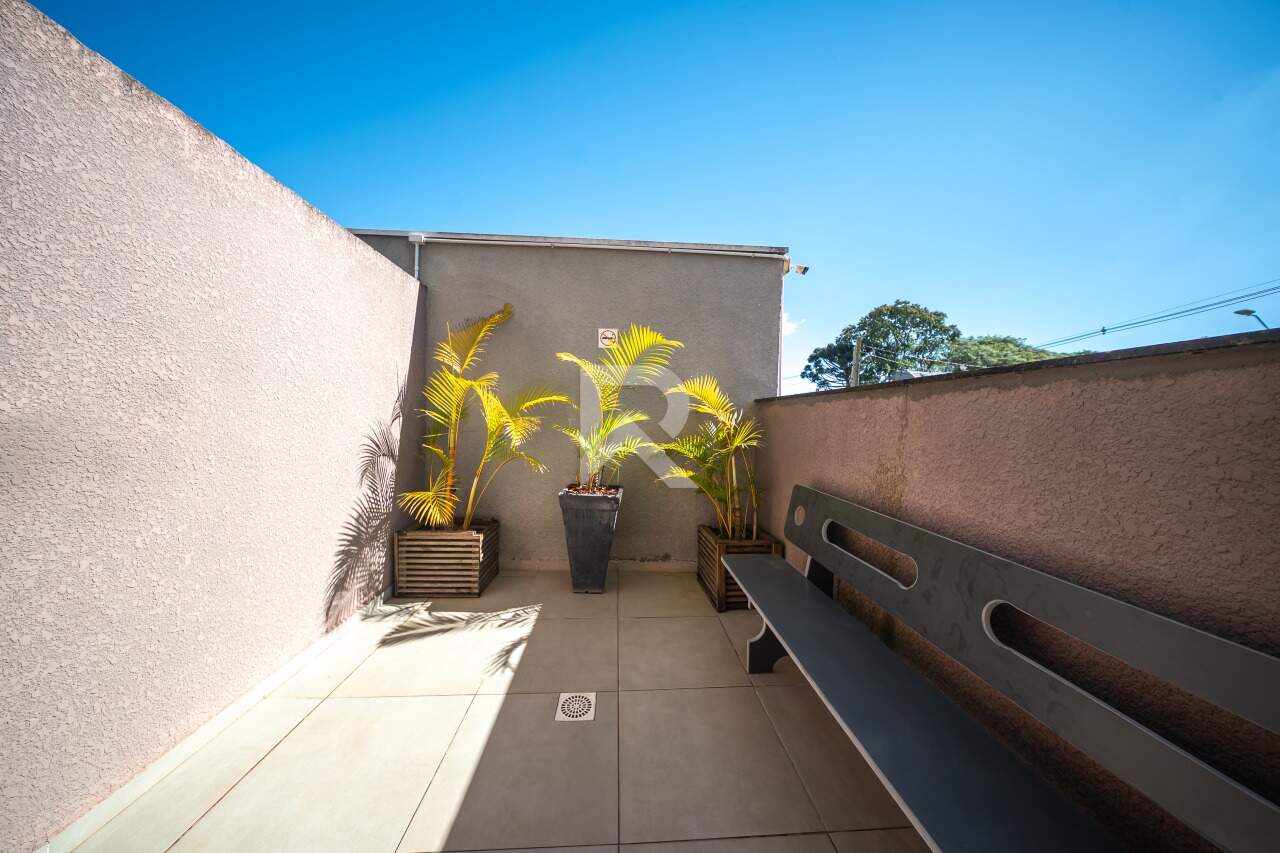 Estúdio Garden com jardim privativo para locação, 19 m² - Mossunguê - Curitiba/PR miniatura 9