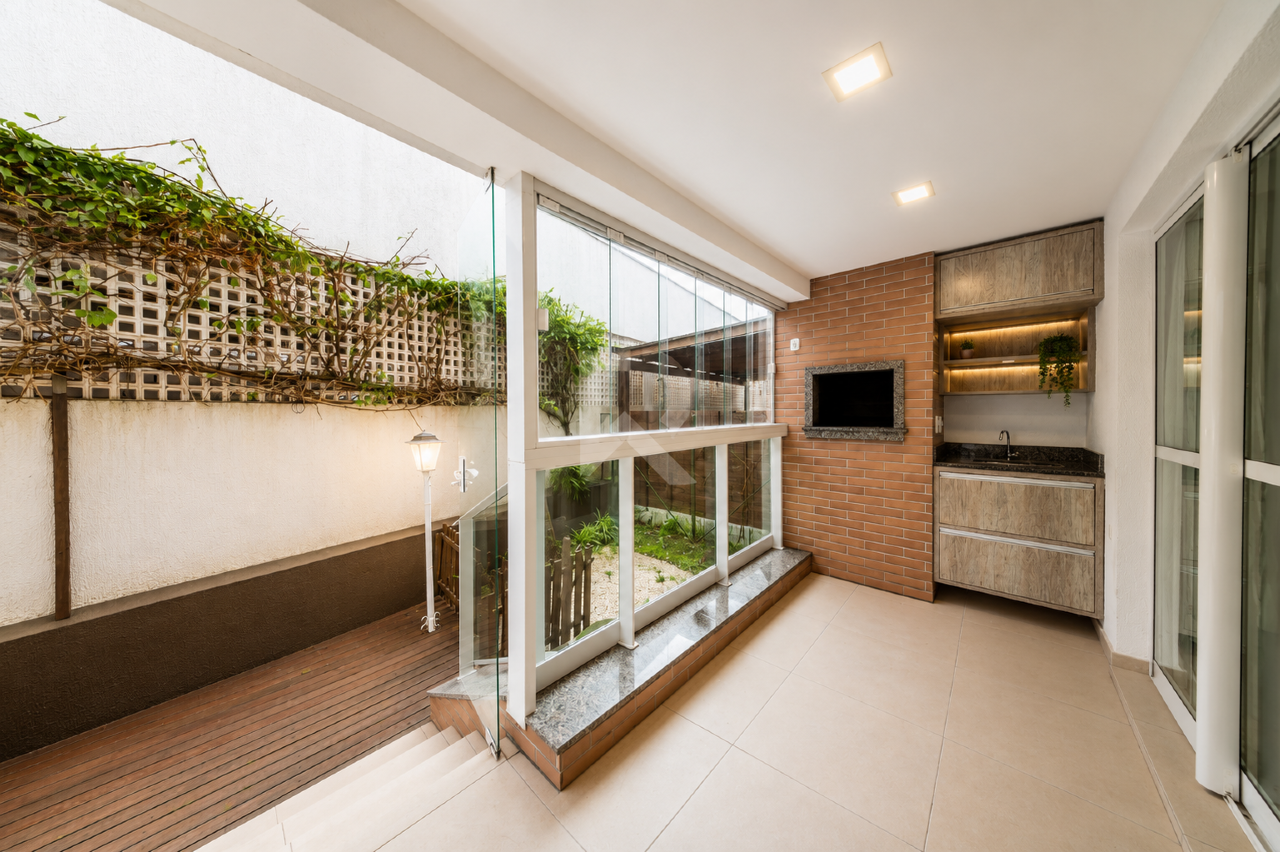Apartamento Garden com Jardim, 3 quartos, 2 vagas para locação, 90 m² - São Braz - Curitiba/PR miniatura 2
