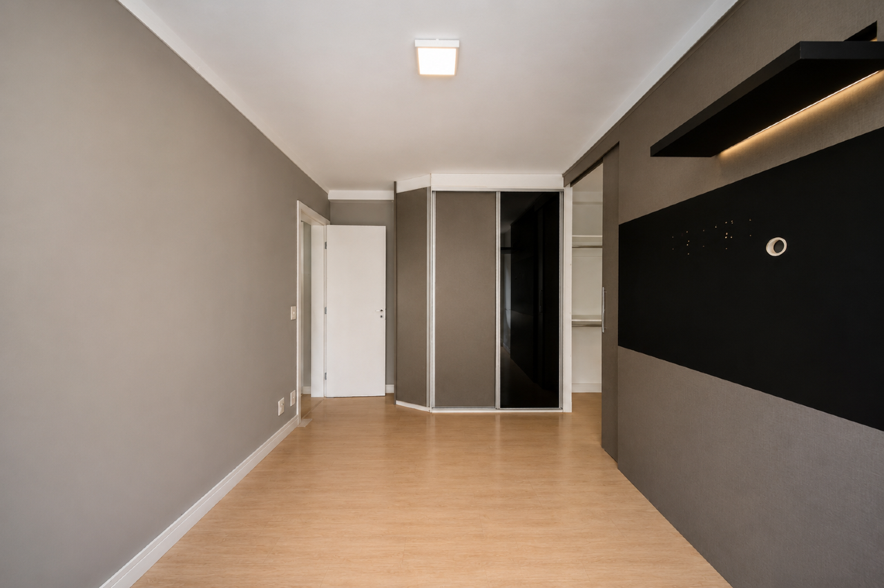Apartamento Garden com Jardim, 3 quartos, 2 vagas para locação, 90 m² - São Braz - Curitiba/PR miniatura 14