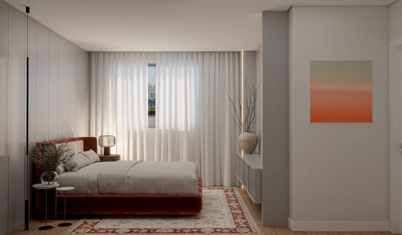 Apartamento com 86,96 m² privativos e 2 suítes no Campina do Siqueira | Terrasse Ciel Bleu miniatura 4