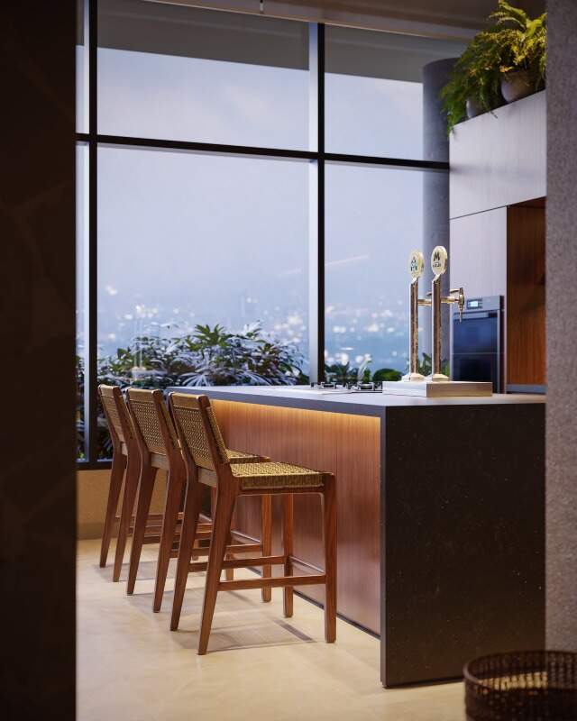 Apartamento Duplex com 3 quartos e 4 vagas à venda, 264,33 m² - Curitiba/PR miniatura 6