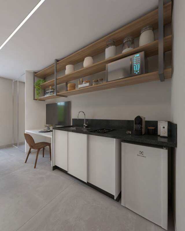 Studio com Móveis Planejados, 1 quarto à venda, 17,84 m² - Campo Comprido - Curitiba/PR miniatura 2