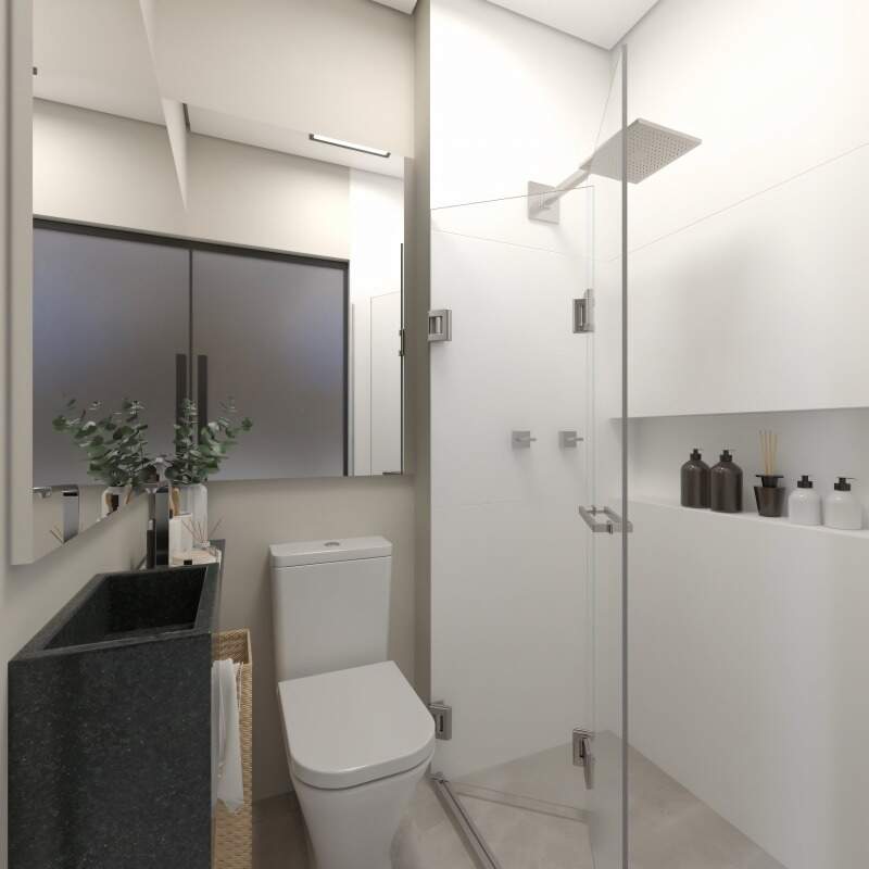 Studio com Móveis Planejados, 1 quarto à venda, 17,84 m² - Campo Comprido - Curitiba/PR miniatura 10