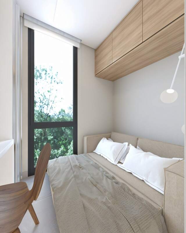 Studio com Móveis Planejados, 1 quarto à venda, 10,92 m² - Campo Comprido - Curitiba/PR miniatura 7