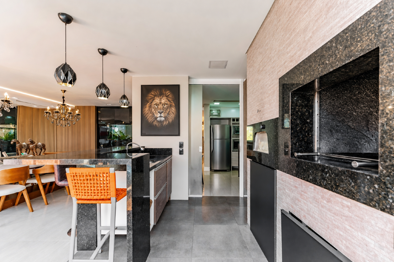 Casa Mobiliada em Condominio com 4 suítes, Piscina e 245m2 para alugar - Santa Candida, Curitiba miniatura 10