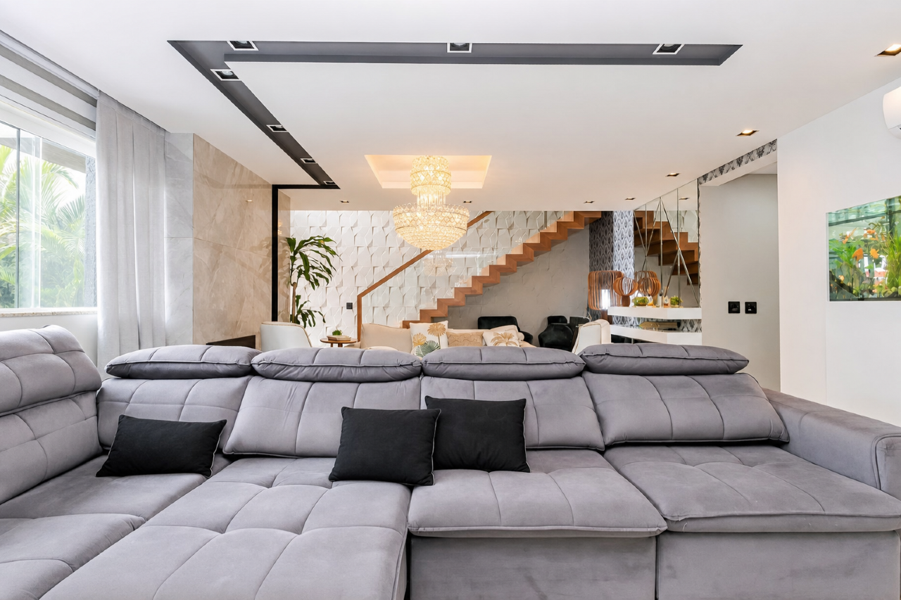 Casa Mobiliada em Condominio com 4 suítes, Piscina e 245m2 para alugar - Santa Candida, Curitiba miniatura 4