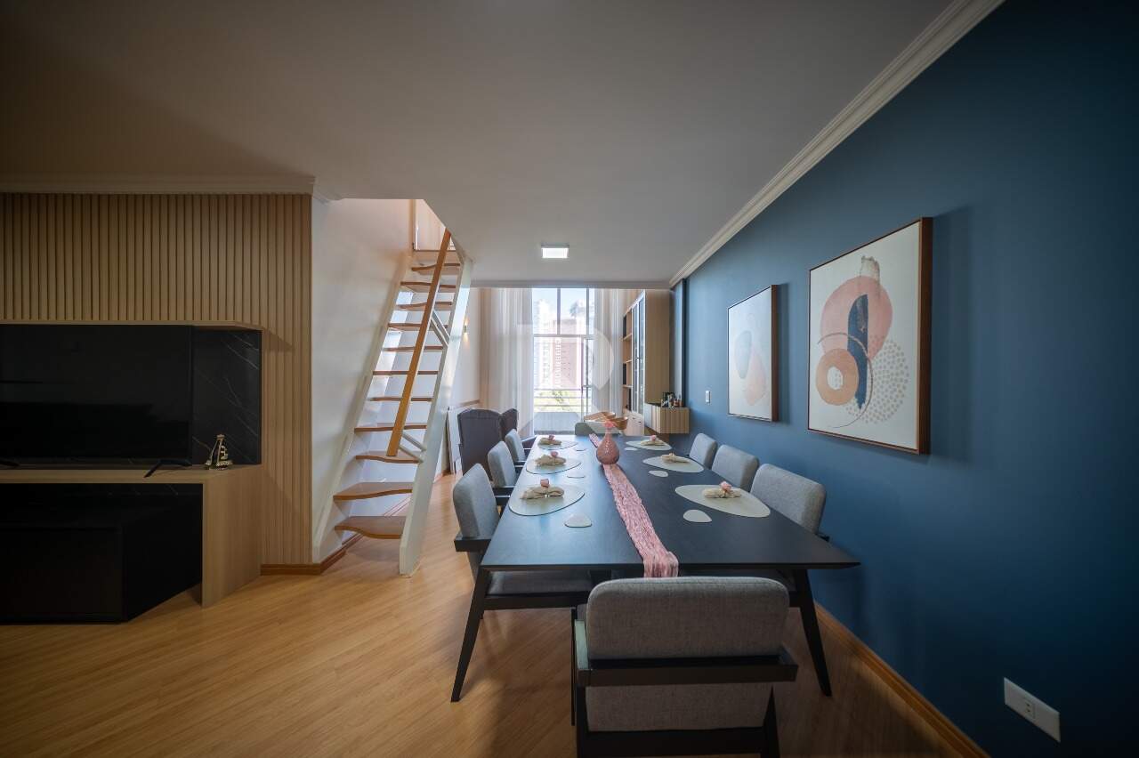 Apartamento Reformado com Vista Livre, 3 quartos 2 Vagas à venda, 123 m² - Ecoville - Curitiba/PR miniatura 2