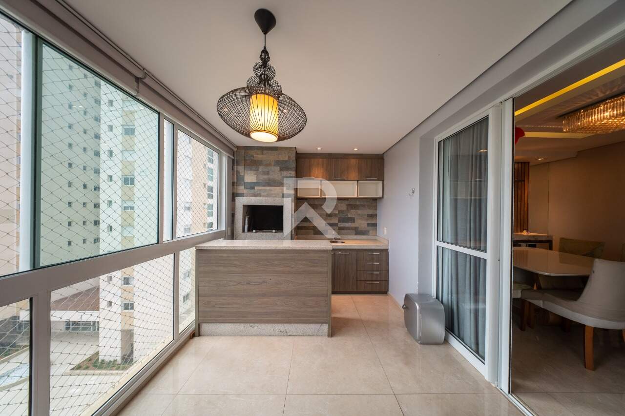 Apartamento Mobiliado com Vista Livre, 4 quartos 2 Vagas para locação, 131 m² - Ecoville - Curitiba/PR miniatura 3