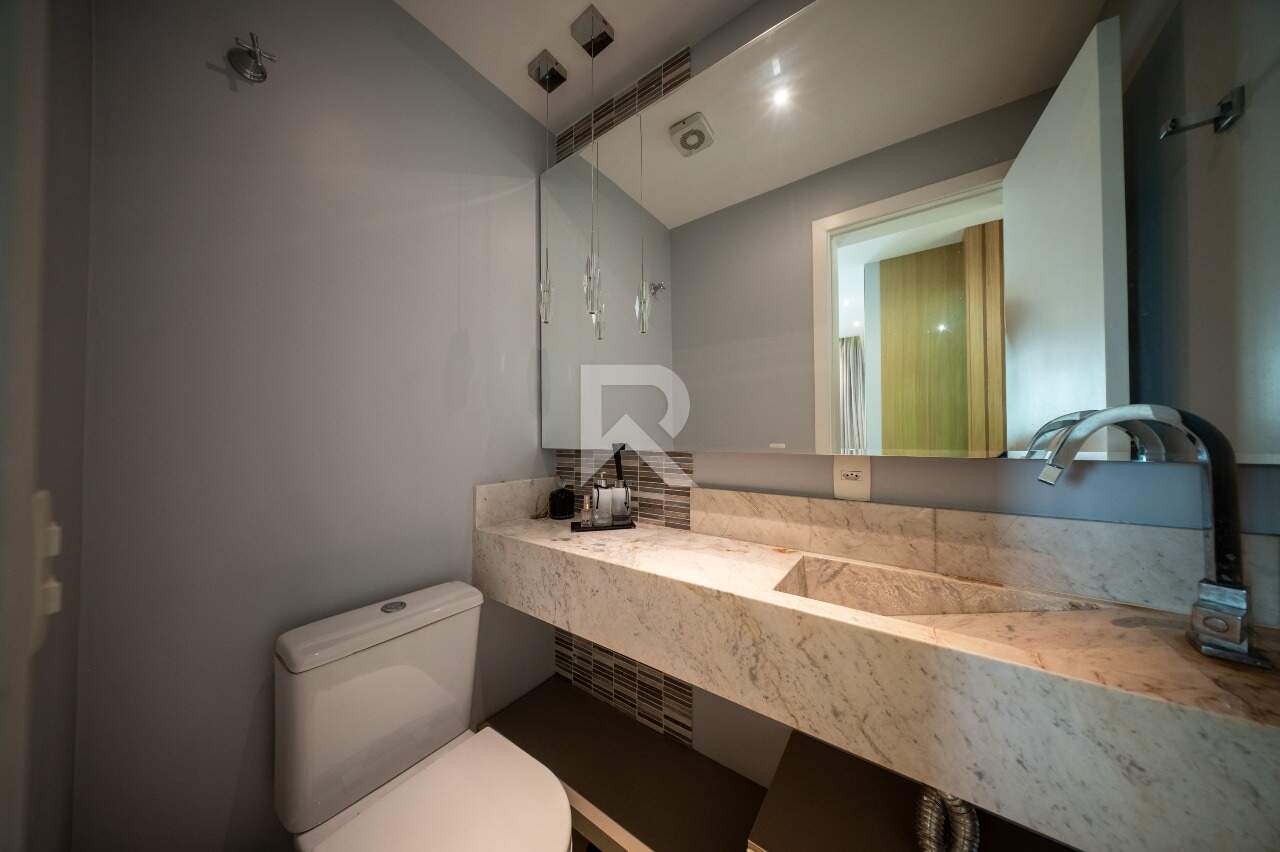 Apartamento Mobiliado com Vista Livre, 4 quartos 2 Vagas para locação, 131 m² - Ecoville - Curitiba/PR miniatura 24