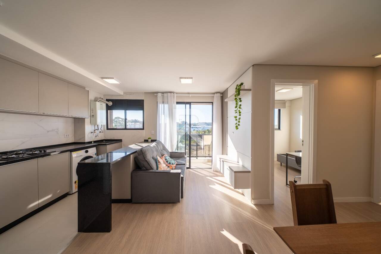 Apartamento Mobiliado com Vista Livre, 2 quartos 1 Vaga para locação, 49 m² - Ecoville - Curitiba/PR