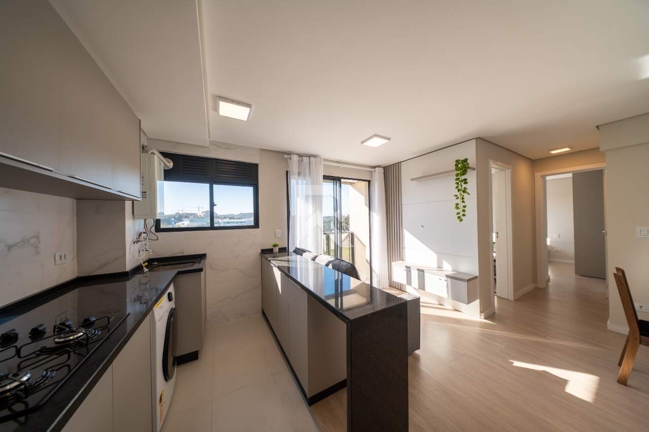 Apartamento Mobiliado com Vista Livre, 2 quartos 1 Vaga para locação, 49 m² - Ecoville - Curitiba/PR miniatura 7