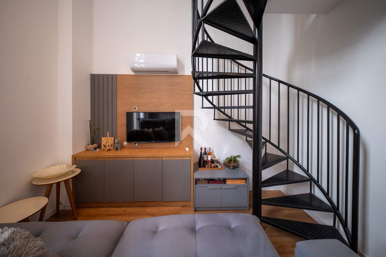 Apartamento Loft Semi Mobiliado com 1 quarto, 38m2 e 1 Vaga para Locação - Ecoville - Curitiba/PR miniatura 4