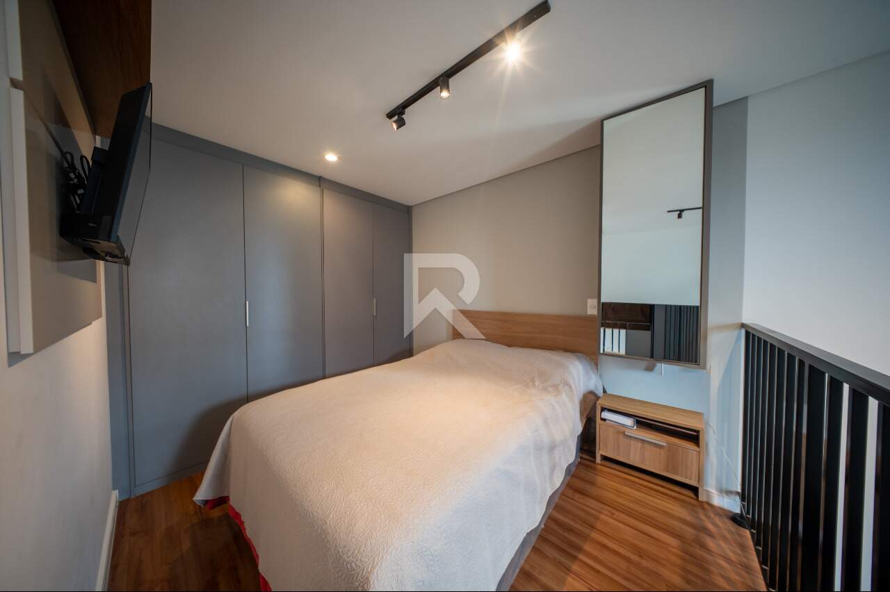 Apartamento Loft Semi Mobiliado com 1 quarto, 38m2 e 1 Vaga para Locação - Ecoville - Curitiba/PR miniatura 12