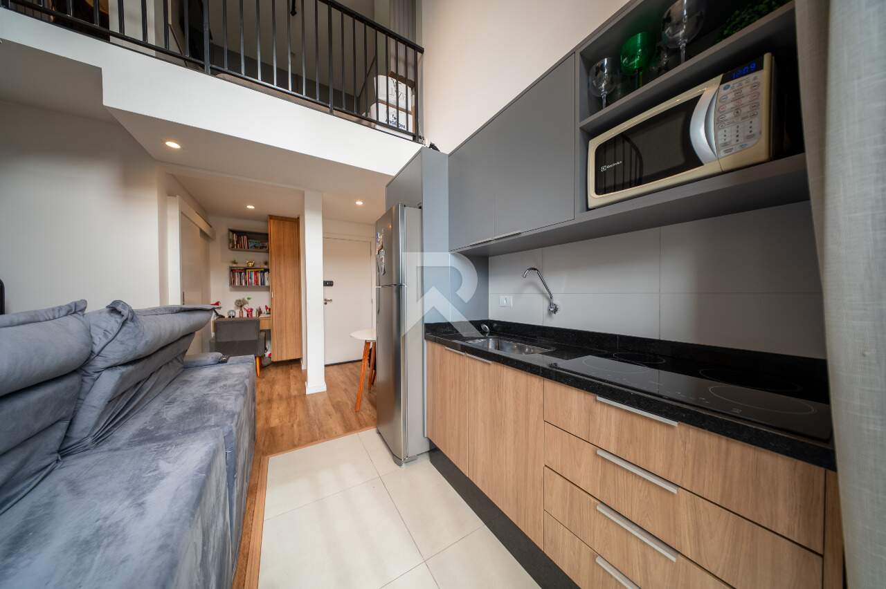 Apartamento Loft Semi Mobiliado com 1 quarto, 38m2 e 1 Vaga para Locação - Ecoville - Curitiba/PR miniatura 8