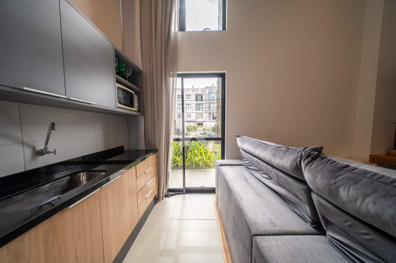 Apartamento Loft Semi Mobiliado com 1 quarto, 38m2 e 1 Vaga para Locação - Ecoville - Curitiba/PR miniatura 5