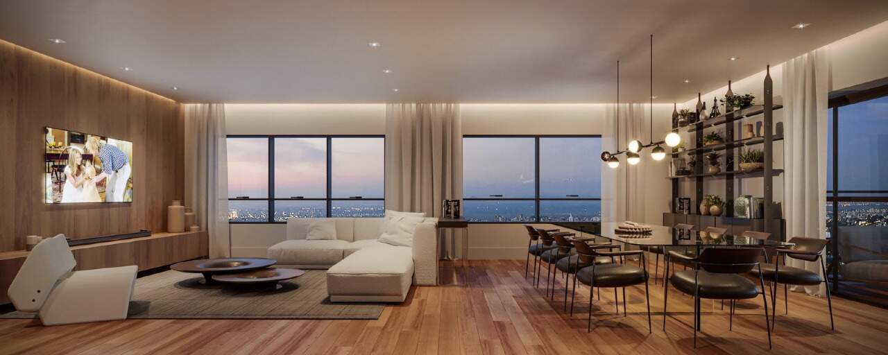 Apartamento de alto padrão com 164 m² privativos e varanda gourmet miniatura 23