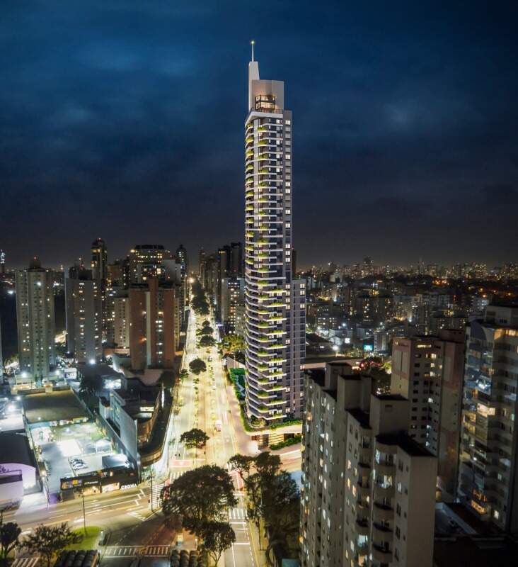 Apartamento de alto padrão com 234 m² privativos e varanda gourmet miniatura 14
