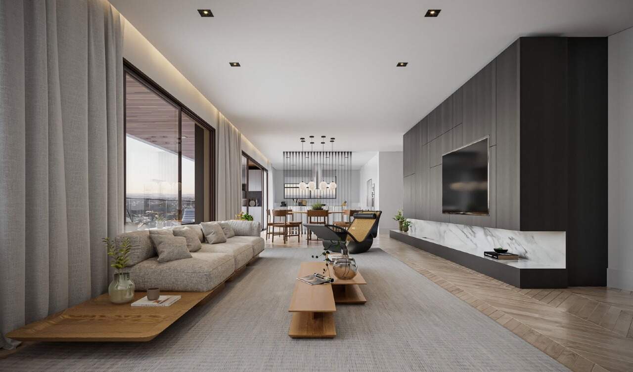 Apartamento de alto padrão com 234 m² privativos e varanda gourmet miniatura 46