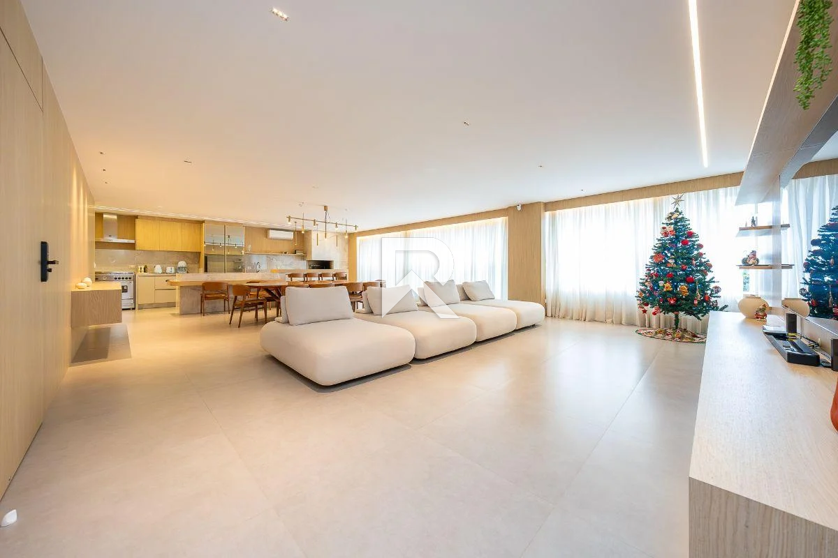 Apartamento Mobiliado com Varanda Gourmet, 4 suítes e 4 Vagas para venda, 260 m² - Ecoville - Curitiba miniatura 2