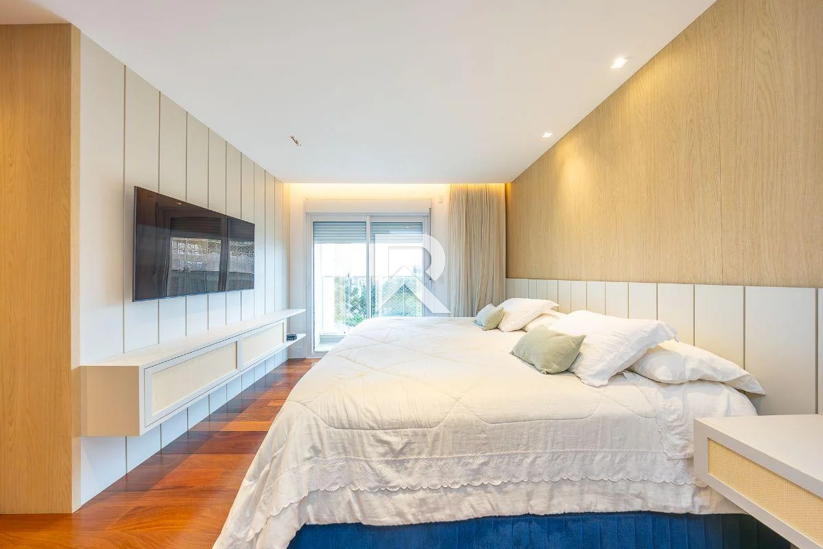 Apartamento Mobiliado com Varanda Gourmet, 4 suítes e 4 Vagas para venda, 260 m² - Ecoville - Curitiba miniatura 12