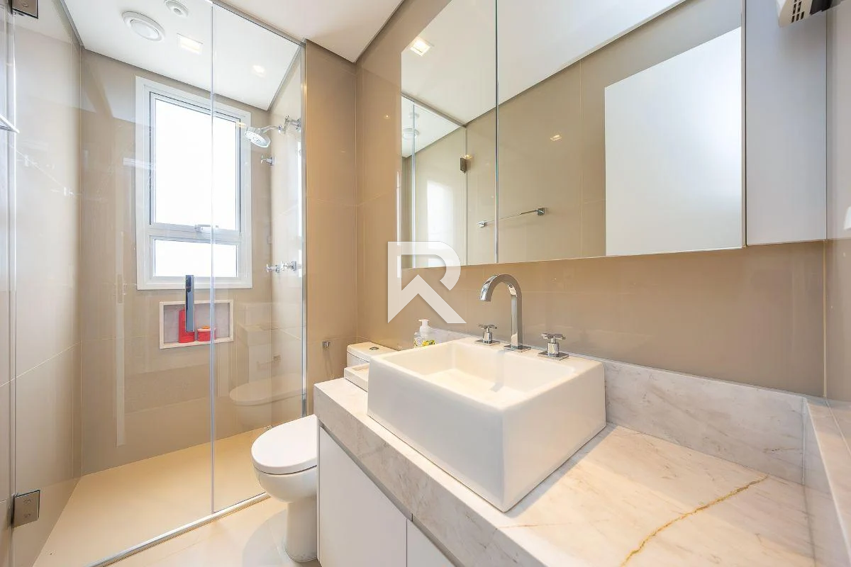 Apartamento Mobiliado com Varanda Gourmet, 4 suítes e 4 Vagas para venda, 260 m² - Ecoville - Curitiba miniatura 19