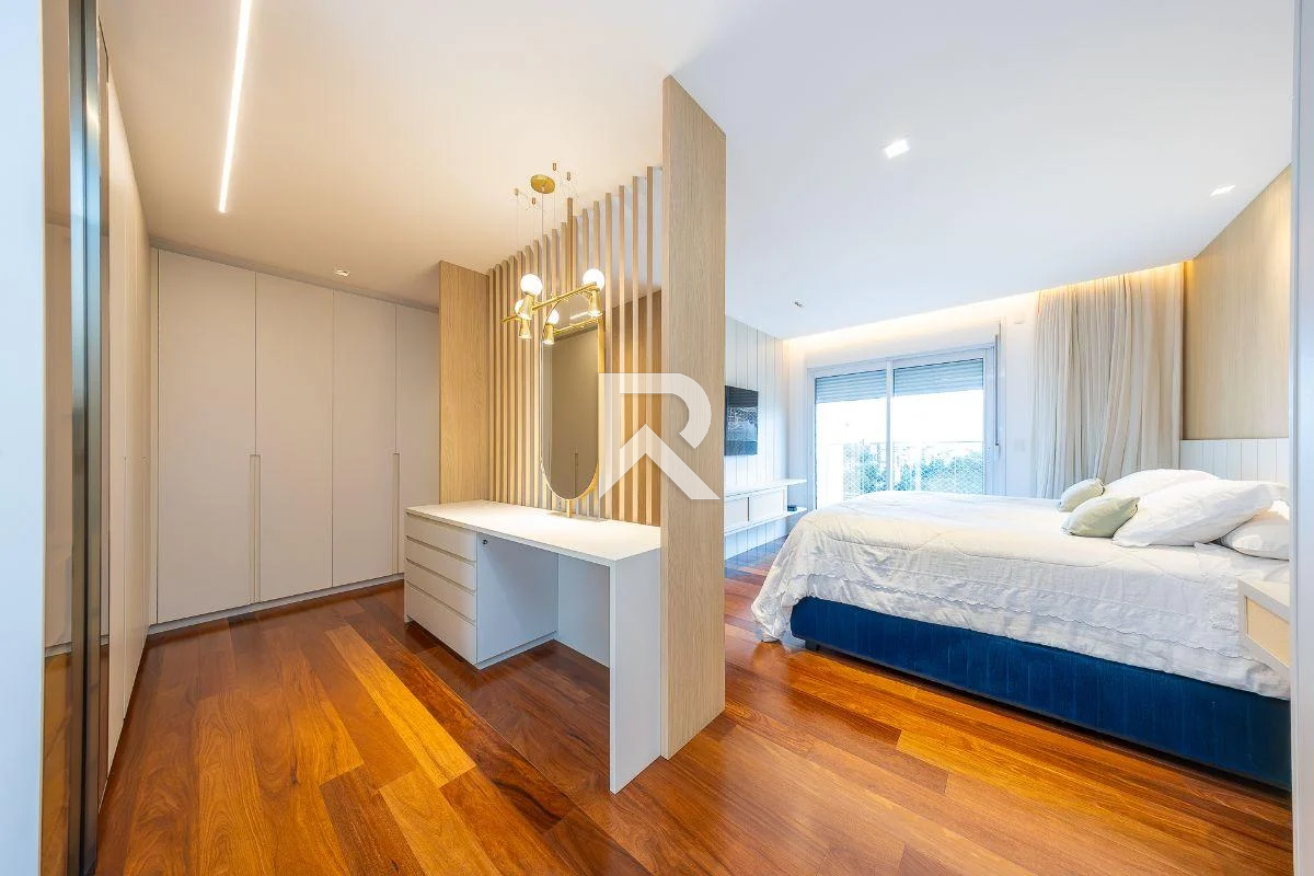 Apartamento Mobiliado com Varanda Gourmet, 4 suítes e 4 Vagas para venda, 260 m² - Ecoville - Curitiba miniatura 13