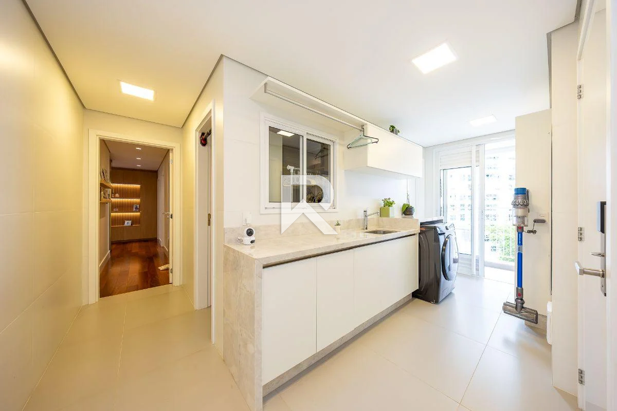 Apartamento Mobiliado com Varanda Gourmet, 4 suítes e 4 Vagas para venda, 260 m² - Ecoville - Curitiba miniatura 10