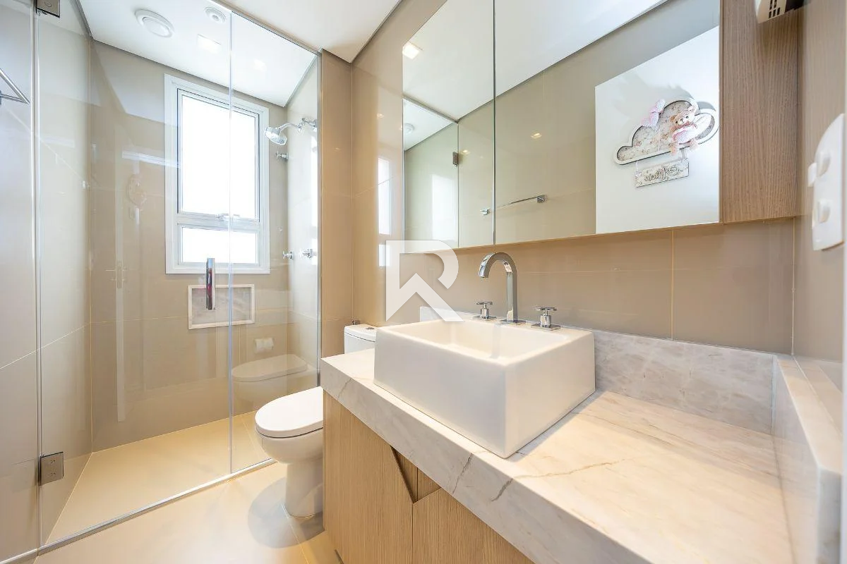 Apartamento Mobiliado com Varanda Gourmet, 4 suítes e 4 Vagas para venda, 260 m² - Ecoville - Curitiba miniatura 25