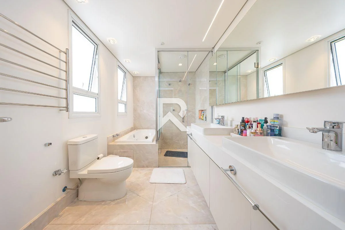 Apartamento Mobiliado com Varanda Gourmet, 4 suítes e 4 Vagas para venda, 260 m² - Ecoville - Curitiba miniatura 17