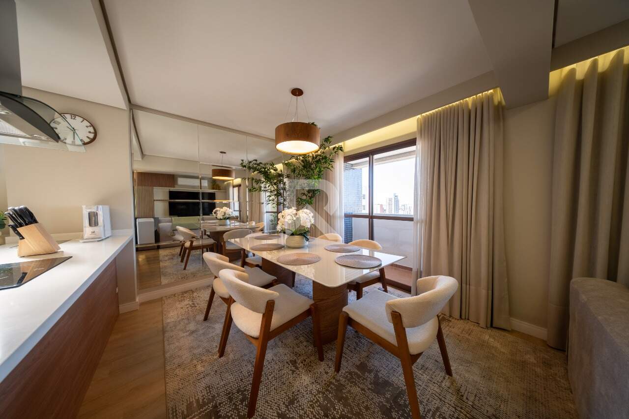 Cobertura Mobiliada com Vista Livre, 2 suítes e 2 vagas para locação, 123 m² – Centro – Curitiba/PR miniatura 10