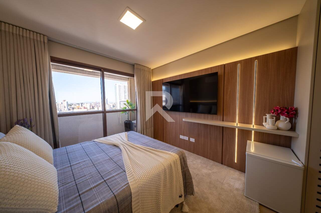 Cobertura Mobiliada com Vista Livre, 2 suítes e 2 vagas para locação, 123 m² – Centro – Curitiba/PR miniatura 19