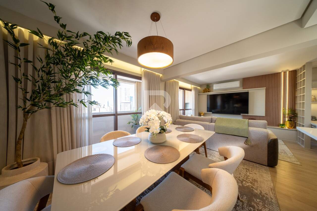 Cobertura Mobiliada com Vista Livre, 2 suítes e 2 vagas para locação, 123 m² – Centro – Curitiba/PR miniatura 11