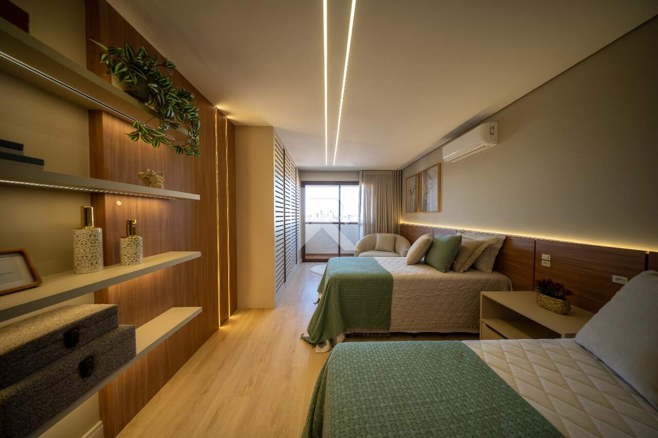 Cobertura Mobiliada com Vista Livre, 2 suítes e 2 vagas para locação, 123 m² – Centro – Curitiba/PR miniatura 23