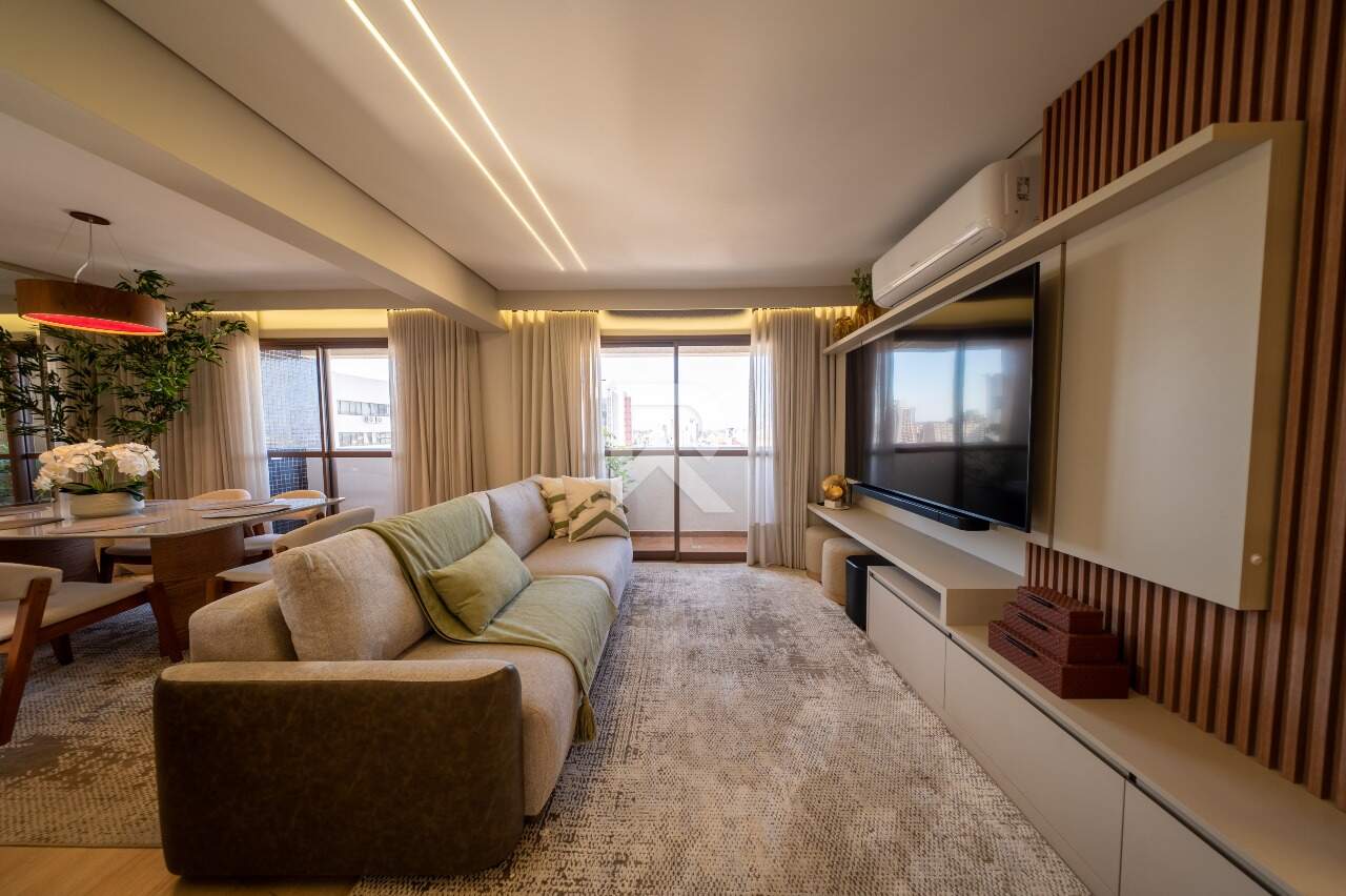 Cobertura Mobiliada com Vista Livre, 2 suítes e 2 vagas para locação, 123 m² – Centro – Curitiba/PR miniatura 7