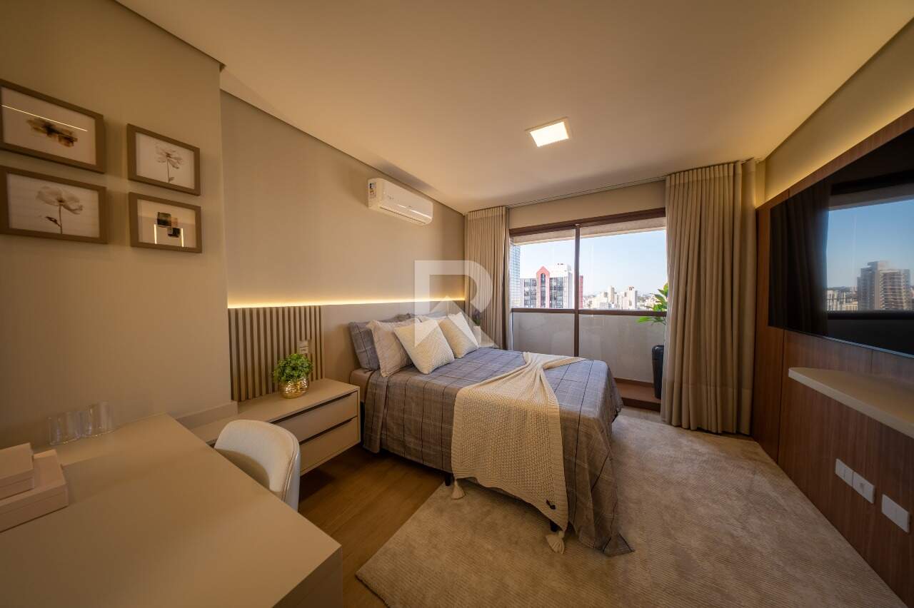 Cobertura Mobiliada com Vista Livre, 2 suítes e 2 vagas para locação, 123 m² – Centro – Curitiba/PR miniatura 18