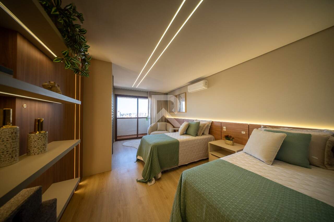 Cobertura Mobiliada com Vista Livre, 2 suítes e 2 vagas para locação, 123 m² – Centro – Curitiba/PR miniatura 22