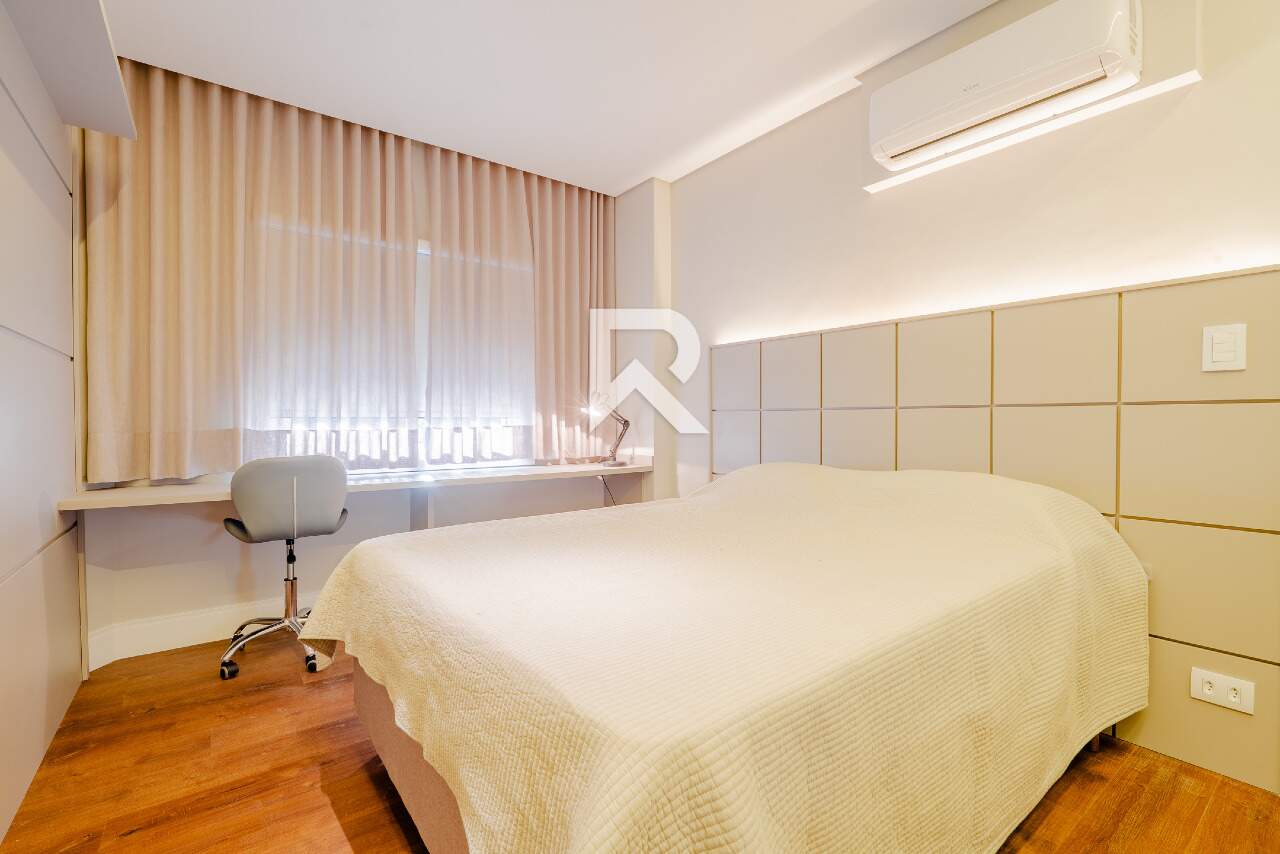 Apartamento Reformado, Semi Mobiliado com 3 Quartos, 113m2 e 1 Vaga para Locação - Bigorrilho - Curitiba/PR miniatura 16