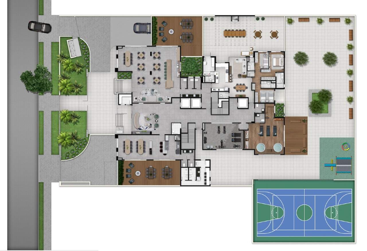 Apartamento com 154,73 m² Privativos – Aventus Residences – Curitiba/PR miniatura 3