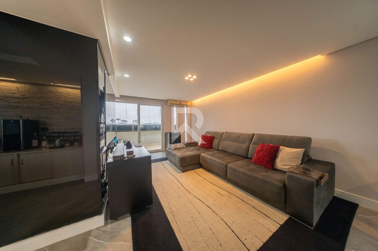 Apartamento Semi Mobiliado com Área Gourmet, 2 Quartos e 2 Vagas para Locação - Santo Inacio - Curitiba/PR miniatura 2